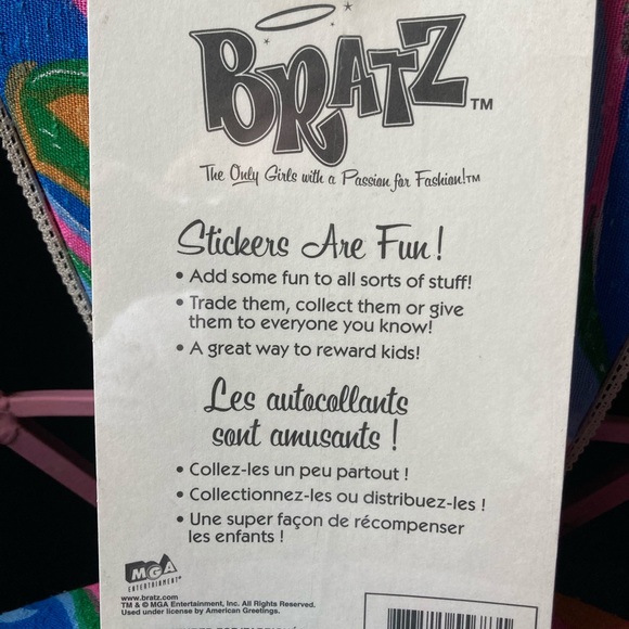 Original Bratz Movie Stickers Sealed - Picture 3 of 3